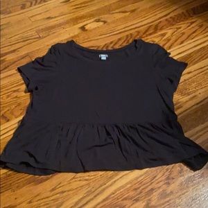 Peplum tee